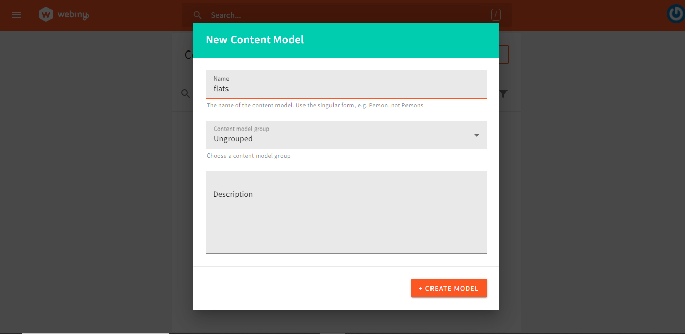 Flat Content Model