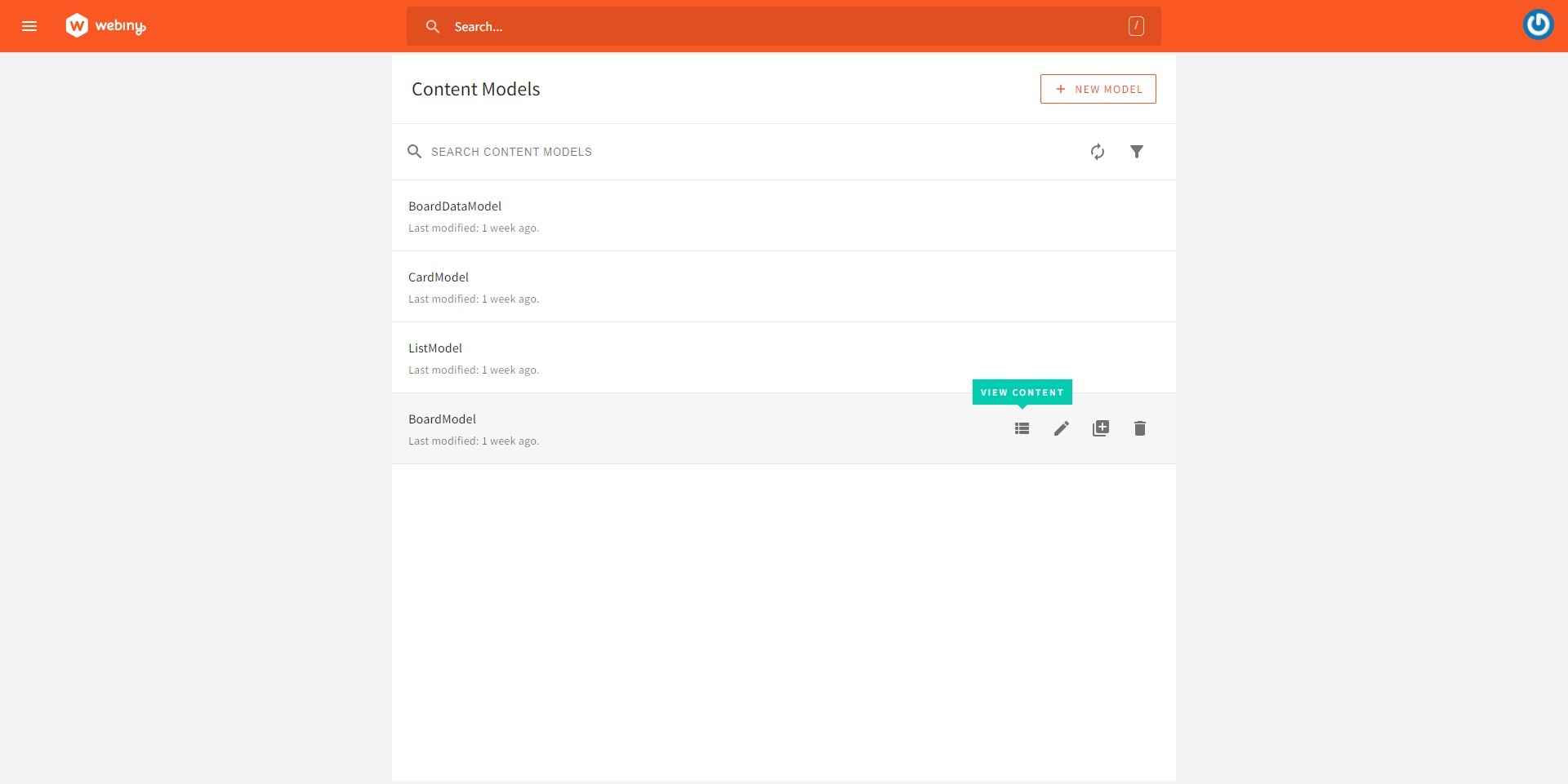 Content Models