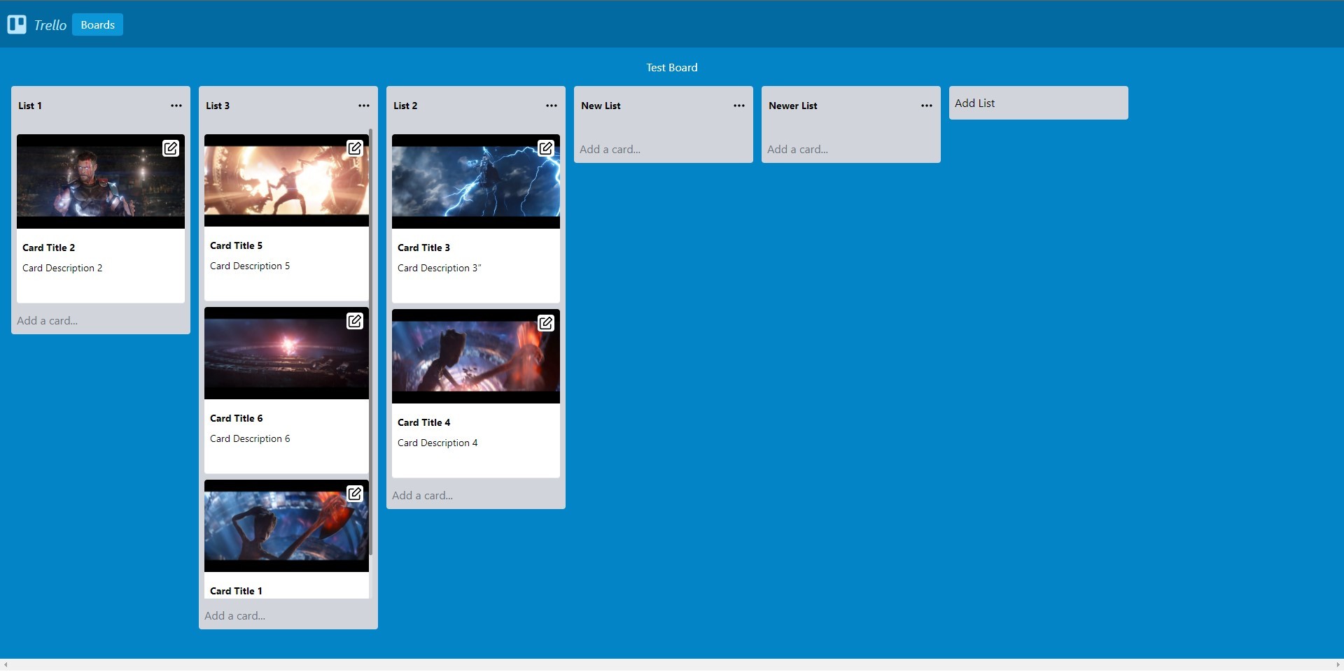 Newer List