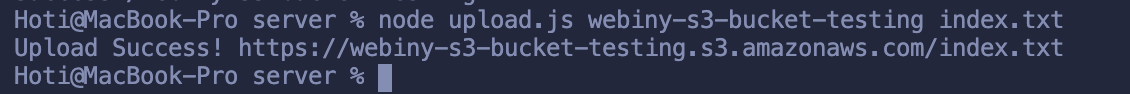 Upload.js file