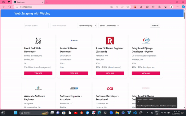 Application Demo