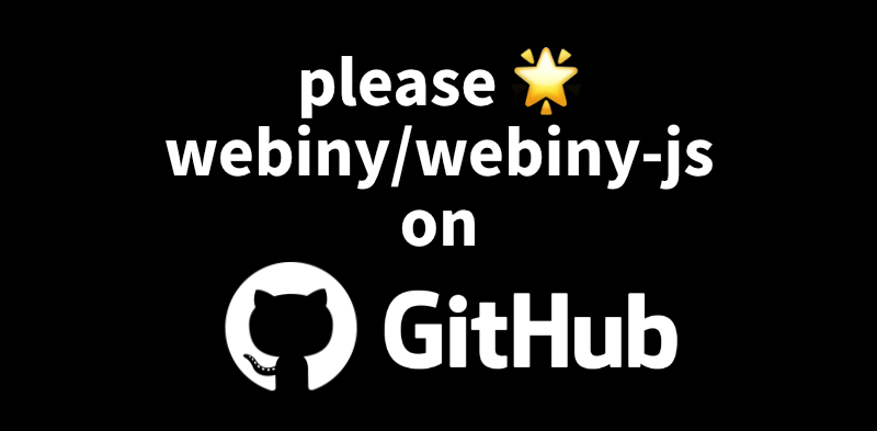 Star our GitHub repo